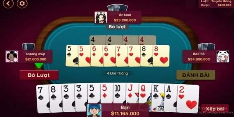 Bí kíp thắng lớn với 5 đôi thông