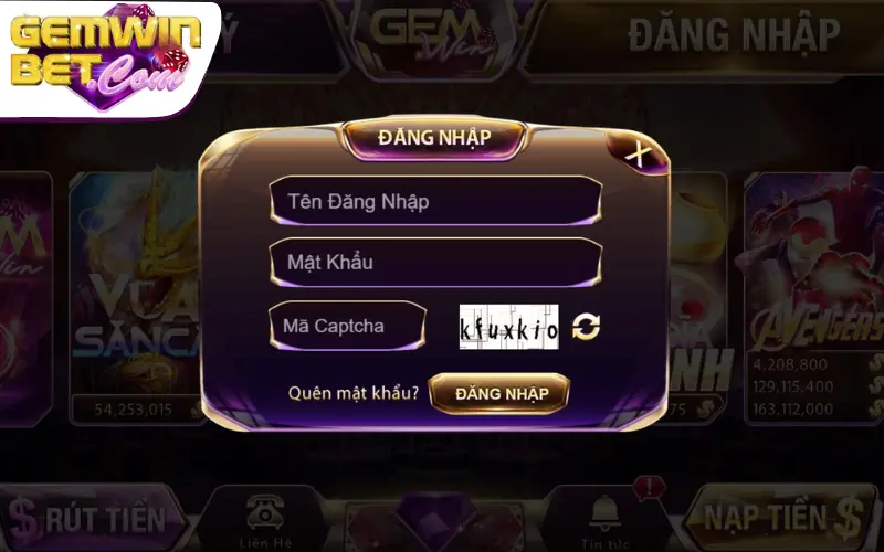 Điều kiện quan trọng khi đăng nhập Gemwin Điều kiện quan trọng khi đăng nhập Gemwin